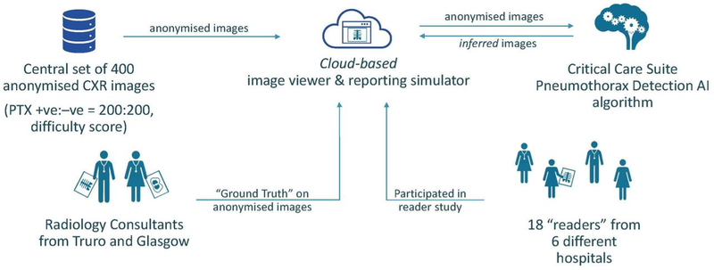 Schematic of reader study process