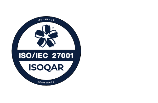 ISOQAR UKAS ISO IEC 27001 joint logo